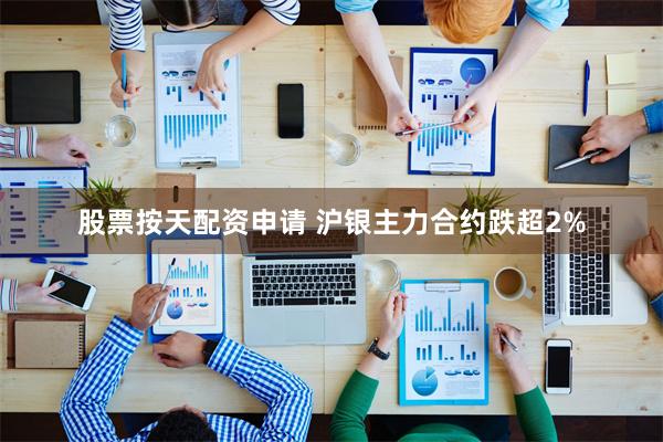 股票按天配资申请 沪银主力合约跌超2%